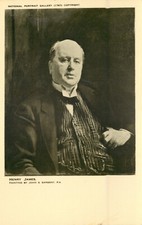 s16315 John Singer Sargent, Henry James, art painting postcard    *COMBINED SHIP