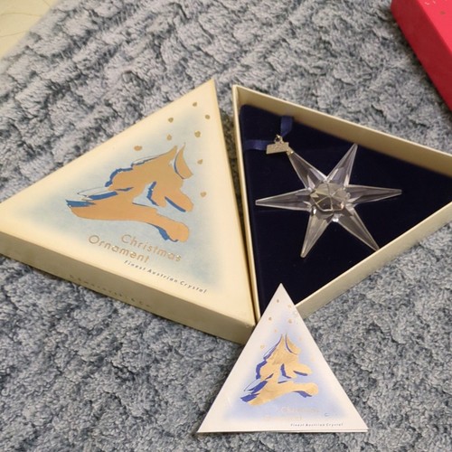 Swarovski christmas ornament - christmas,