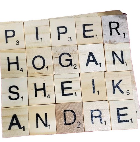 Scrabble tile wwe wwf - tile, wwe/wwf