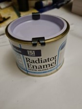 Radiator Enamel White Paint Hard Drying Heat Resistant 151 Coatings 180ml