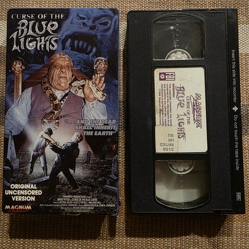 Curse the blue lights vhs - curse,