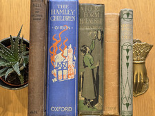 5 vintage illustrated kids