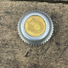 Campagnolo 50th Anniversary Pedal Dust Cap Record Alloy Gold Original Part VTG