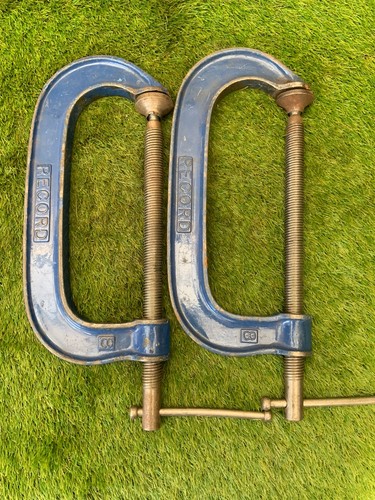 Pair record g clamps - no, 8
