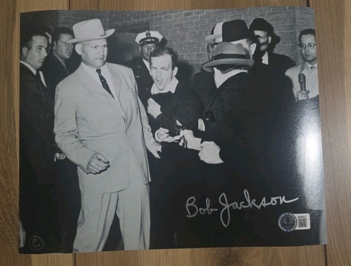 Bob jackson signed autographed - signed,