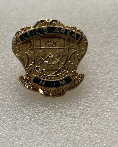 Leicester area num pin badge - leicester,