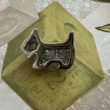 Beautiful Dog Crystal Brooch simple & elegant 