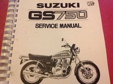 Suzuki GS750 GS 750 Workshop