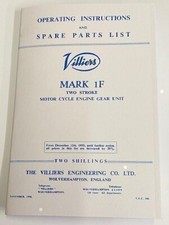 VILLIERS 1F Operating