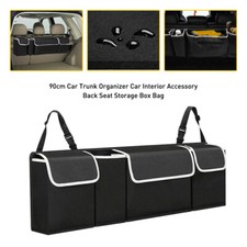 Car Boot Tidy Bag Storage Box Trunk Organiser Travel Holder Foldable Collapsible