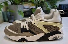 PUMA X SNEAKERSNSTUFF "BLAZE OF GLORY" TRAINERS. MENS SIZE 8 UK. BROWN/SAND/WHT