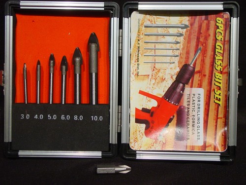 Carbide tip glass ceramic - glass,