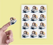 x24 Jet Ski sticker Envelope