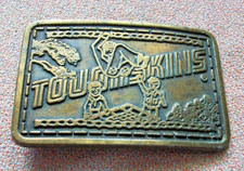 Brass belt buckle