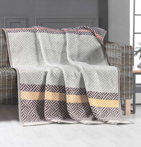 Blanket throw geo design - geo,
