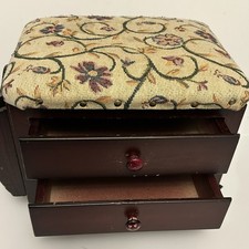 Vintage Sewing Box Foot Stool