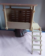 Vintage Sylvanian Families 1986 Treehouse With Ladder. VGC. No Box.