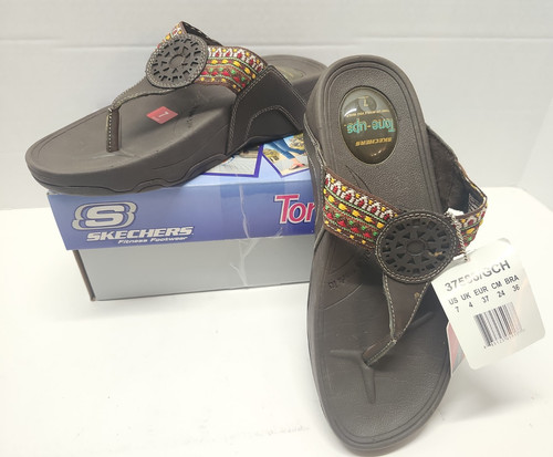 Skechers tone ups brown - skechers,