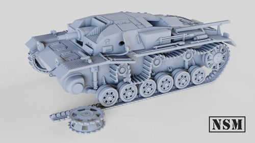Wwii german destoyed stug iii - german,