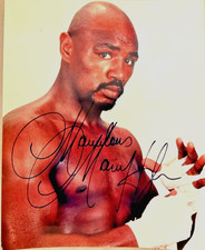 Marvin Hagler Signed 8×10