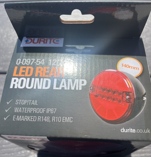 Durite 140mm led rear - 140mm, fog