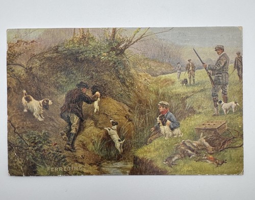 Antique raphael tuck oilette - antique,