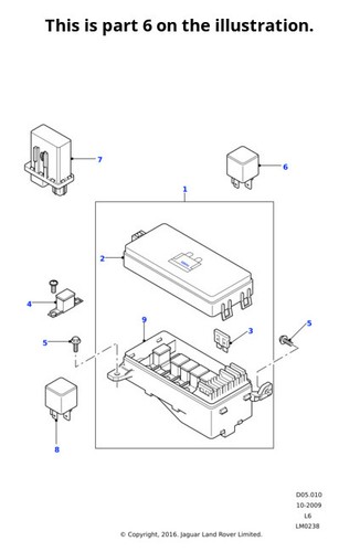 Land rover genuine - genuine, relay