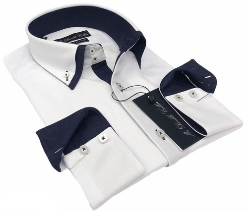 Luxury mens smart white - white, &
