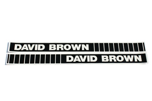 David brown decal - decal, bonnet