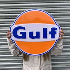 Gulf illuminated wall - sign, led