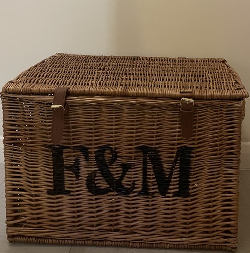 Fortnum and mason large - large, wicker