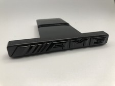 Mercedes AMG Front Grill Badge Emblem GT Panamericana - Gloss Black