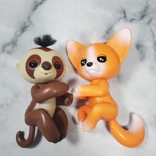 Fingerlings - Sloth & Fox Fully Working 2016 Wowee
