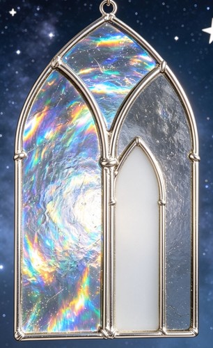 Stained glass gothic window - glass,
