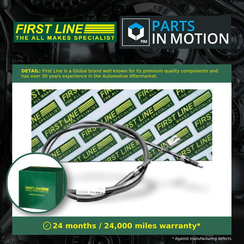 Handbrake cable fits - cable,