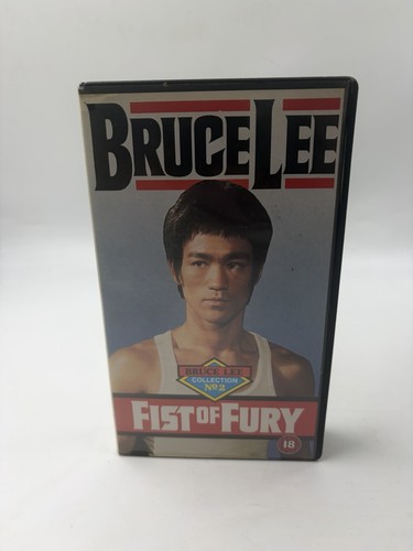 Bruce lee fist - fury, vhs