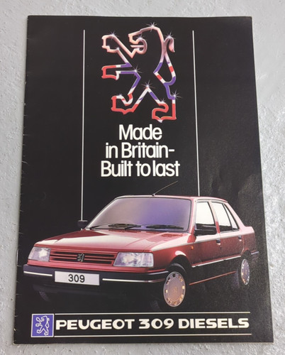 1986 peugeot 309 diesels - 1986,