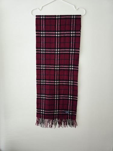 Burberry scarf red - burberry, black
