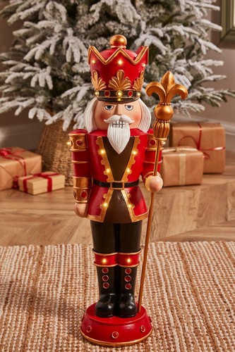 60cm led nutcracker soldier - 60cm,