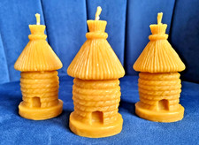3 x Handmade Pure Beeswax