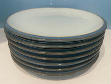 1 x Denby Everyday Teal Green Dinner Plates 9” 23cm Hardly Used Excellent