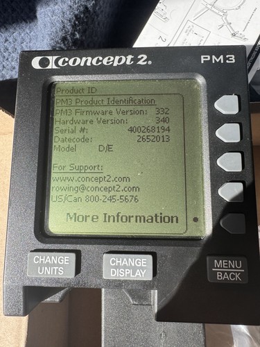 Concept2 pm3 sensor - sensor, +