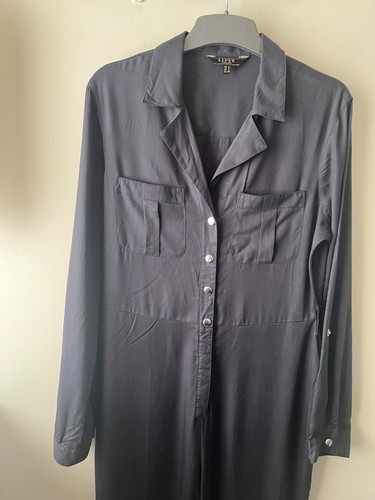 Lipsy jumpsuit size grey - size,