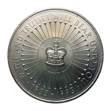 1993 UK £5 Coin 40th