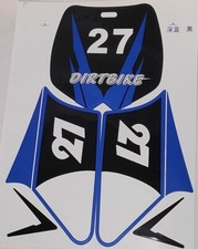 ST069 BLUE STICKER DECAL KIT