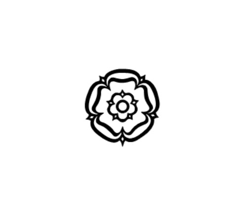 Yorkshire rose sticker decal - rose, sticker/decal
