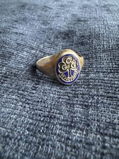 antique sterling silver enamel