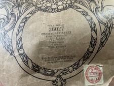 Aeolian Song roll full scale Pianola Roll-26027-Chorus, Gentleman (E flat)-Lohe