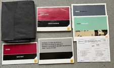 09-12 RENAULT SCENIC OWNERS HANDBOOK MANUAL & WALLET PACK