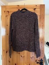 Topman Purple Cable Knit